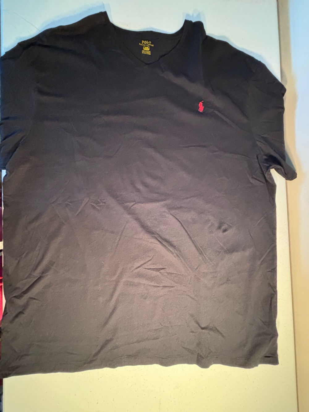 Polo by Ralph Lauren Black Polo with Red Pony Logo